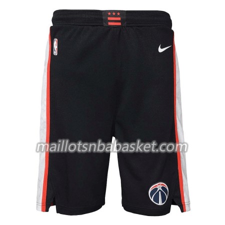 Washington Wizards Homme Shorts Noir 2018-19 Nike Swingman